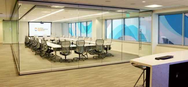 Glass Panel Walls for Offices