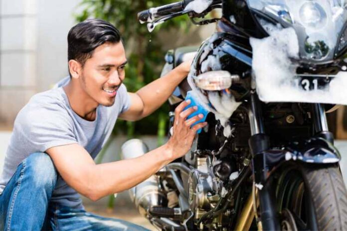 How to Wash a Motorcycle