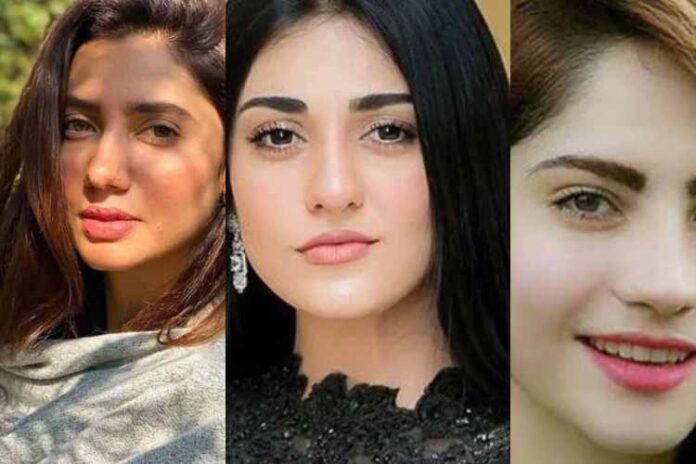 Top 10 Pakistani Actress in the Year 2023