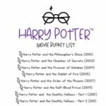 Harry Potter Movies List