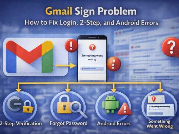 Gmail Sign Problem