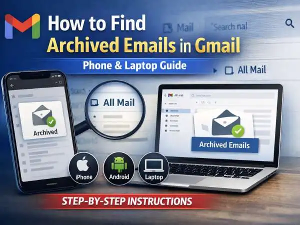 How to Find Archived Emails in Gmail
