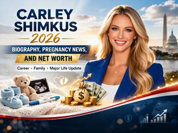 Carley Shimkus professional portrait style image representing biography, pregnancy news, and net worth update in 2026