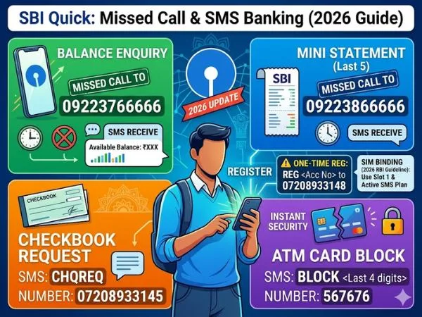 How to Check SBI Balance by Missed Call
