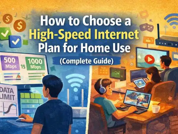 How to Choose a High-Speed Internet Plan for Home Use