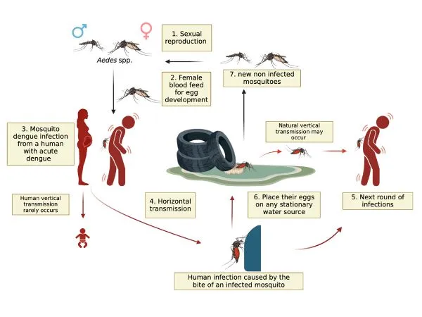 Medical warning illustration showing infectious disease outbreak and global alert scenario