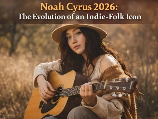 Noah Cyrus in golden sunlight