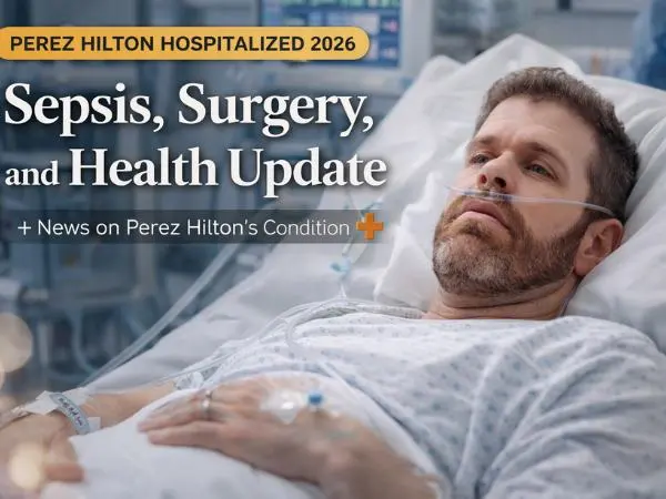Perez Hilton hospitalized for sepsis treatment