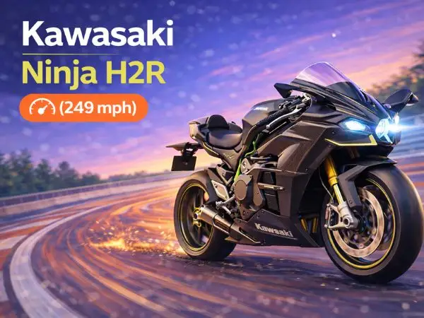 Kawasaki Ninja H2R (249 mph)