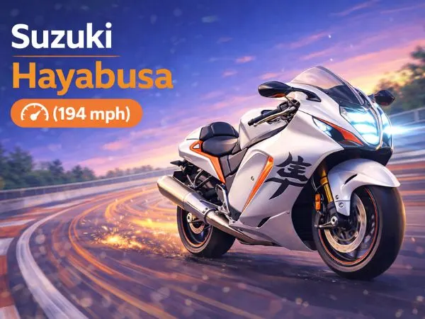Suzuki Hayabusa (194 mph)