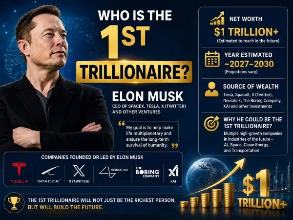 1st trillionaire