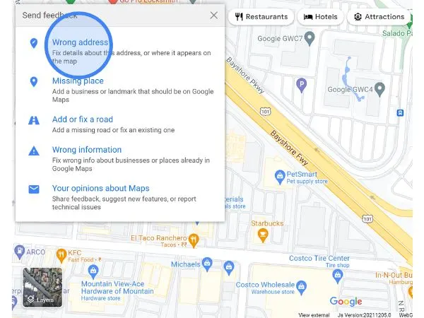 Fix a Wrong Pin Location
