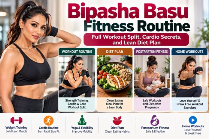 Bipasha Basu Fitness Routine Poster