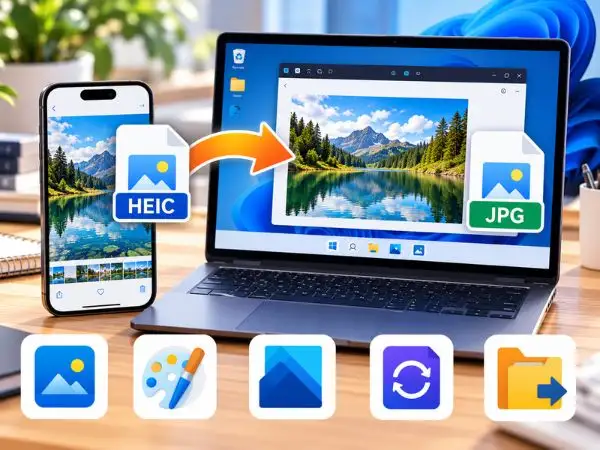 How to Convert HEIC to JPG on Windows 11 and 10_ 5 Safe & Fast Methods