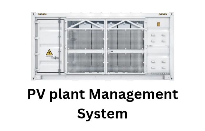 PV plant management system